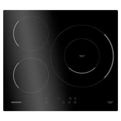 Infiniton IND3BK8G32 Negro Integrado 60 cm Con placa de inducción 3 zona(s)
