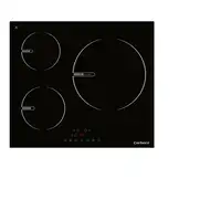 Corbero CCIG3BL604 hobs Negro Integrado 59 cm Con placa de inducción 3 zona(s)