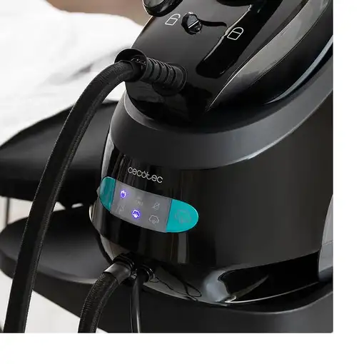 Cecotec Fast&Furious 8060 Ultra 3000 W 1,3 L Suela de titanio Negro, Turquesa