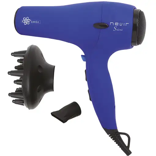 Nevir NVR-2202 S-ION AZUL secador 2200 W Negro, Azul