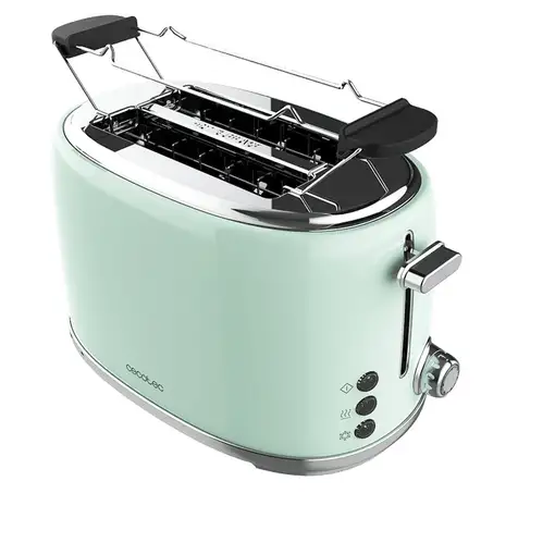 Cecotec 03230 tostadora 6 2 rebanada(s) 980 W Verde