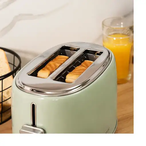 Cecotec 03230 tostadora 6 2 rebanada(s) 980 W Verde