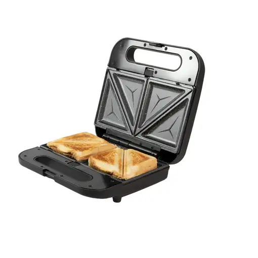 Cecotec 03203 sandwichera 800 W Negro, Acero inoxidable Cecotec 03203 sandwichera 800 W Negro, Acero inoxidable