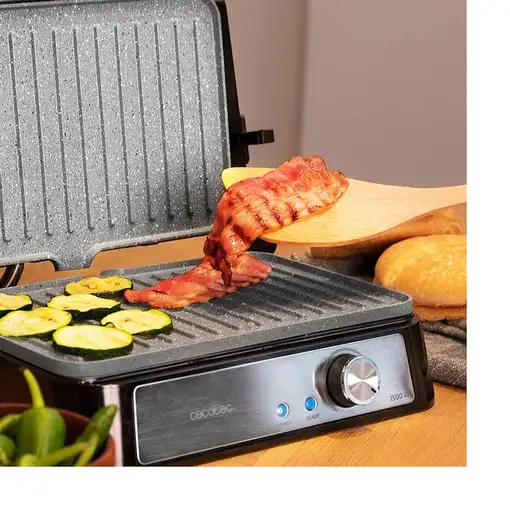 Cecotec Rock´nGrill 1500 parrilla eléctrica de contacto