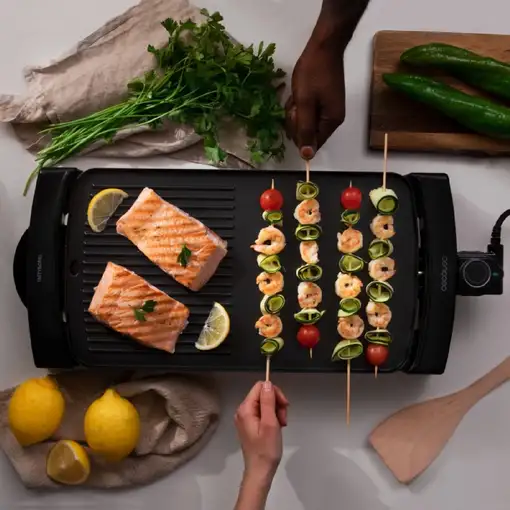 Cecotec Plancha eléctrica Plancha Eléctrica Tasty&Grill 3000 Blackwater Mixgrill