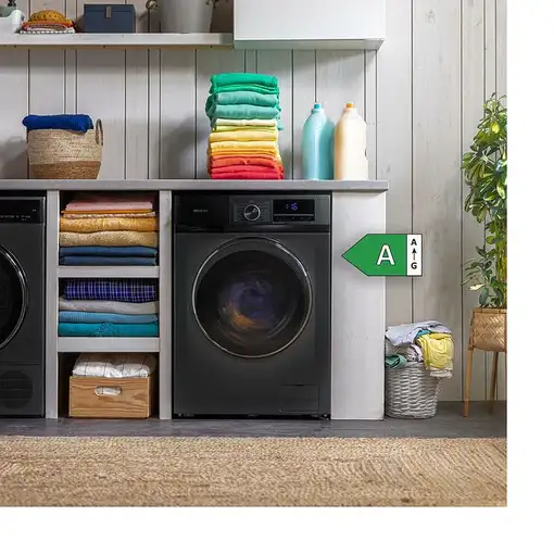 Lavadora carga frontal 7 kg 1400 RPM Gris 02795 CECOTEC