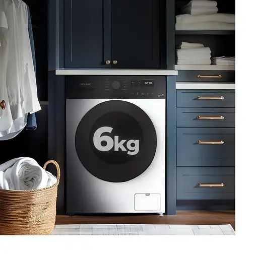 Lavadora de 6 kg 1000 rpm Blanco 00974 CECOTEC