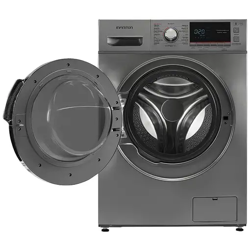 Lavadora de 12 kg 1400 rpm Negro 0000092192 INFINITON