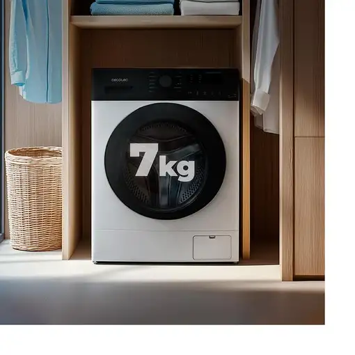 Lavadora de 7 kg 1400 rpm Blanco 00975 CECOTEC