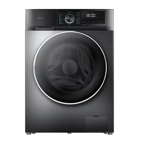 Lavadora Steel 8kg, 1400 rpm, Bolero DressCode 8500 Inverter CECOTEC