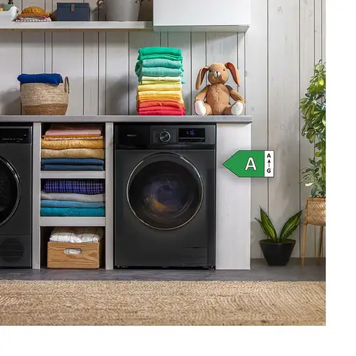 Lavadora Steel 8kg, 1400 rpm, Bolero DressCode 8500 Inverter CECOTEC