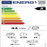 Cecotec Bolero DressCode 740 BI Inverter A lavadora Carga frontal 7 kg 1350 RPM Bl