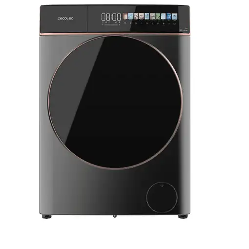 Lavadora carga frontal 10 kg 1400 RPM Acero 01299 CECOTEC