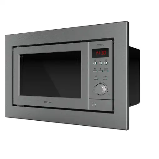Cecotec 01390 microondas Acero Microondas con grill Integrado 25 L 900 W
