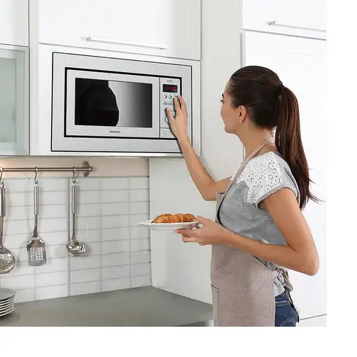 Cecotec 01390 microondas Acero Microondas con grill Integrado 25 L 900 W