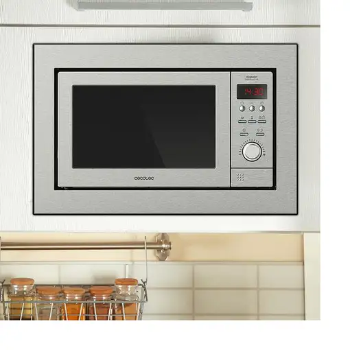 Cecotec 01390 microondas Acero Microondas con grill Integrado 25 L 900 W