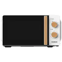 Corbero CMICG270WOODN microondas Blanco Solo microondas Encimera 20 L 700 W