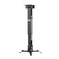 AISENS CWP01TSE-047 montaje para projector Pared/techo Negro