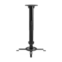 AISENS Soporte Universal Giratorio, Inclinable y Extensible de Techo para Proyecto