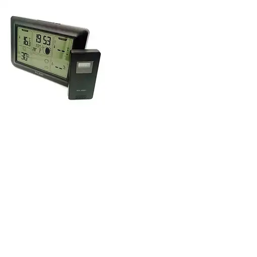 ELBE WSM-5000 estación meteorológica digital Negro Batería