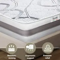 The White Stone Colchón Carbon Individual 75x185 Memory|H20cm|M. in Italy