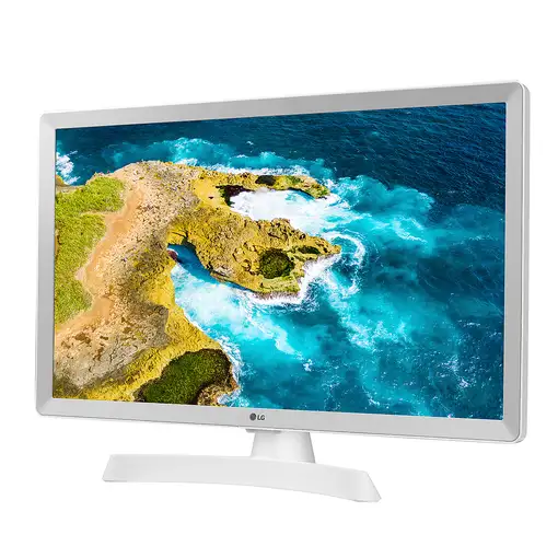 Televisor LED 23.6'' HD Blanco Smart 24TQ510S-WZ.API LG