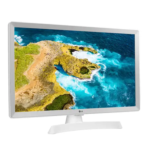 Televisor LED 23.6'' HD Blanco Smart 24TQ510S-WZ.API LG