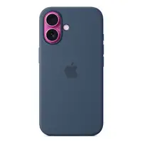 Apple Funda de silicona con MagSafe para el iPhone 16 - Azul denim