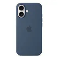 Apple Funda de silicona con MagSafe para el iPhone 16 - Azul denim
