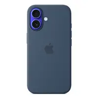 Apple Funda de silicona con MagSafe para el iPhone 16 - Azul denim