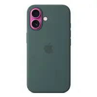 Apple Funda de silicona con MagSafe para el iPhone 16 - Verde lago