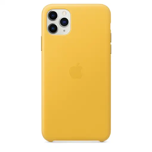 Apple MX0A2ZM/A funda para teléfono móvil 16,5 cm (6.5'') Amarillo