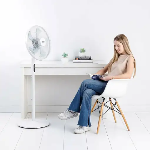 Ventiladores pie/suelo Ventiladores sobremesa Blanco TAURUS