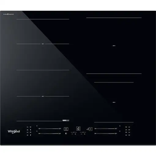 Whirlpool WF S5060 CPBF Negro Integrado 59 cm Cerámico 4 zona(s)