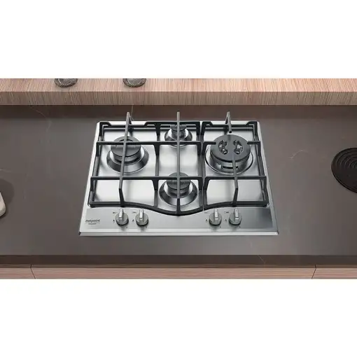 Hotpoint PCN 641 T/IX/HAR Acero inoxidable Integrado 60 cm Encimera de gas 4 zona(
