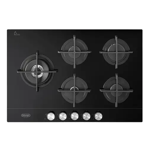 De’Longhi NSL 575D NCM hobs Negro Integrado 75 cm Encimera de gas 5 zona(s)