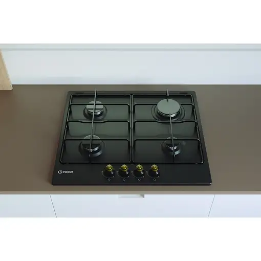 Indesit TH 642 /I (AN) Antracita Integrado 58 cm Encimera de gas 4 zona(s)