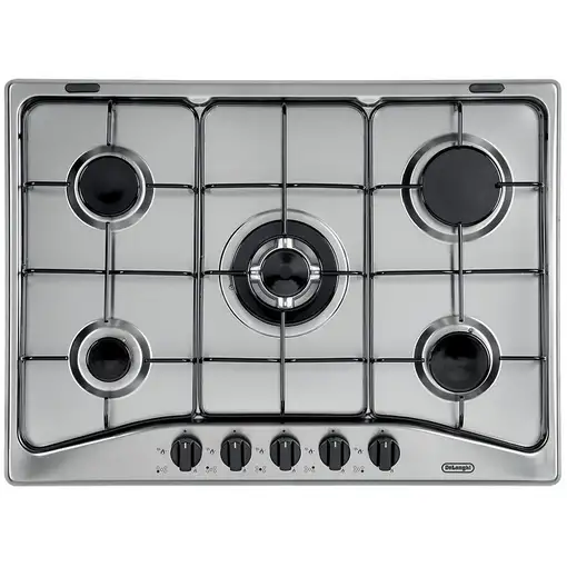 De’Longhi YAF 57 ASV hobs Acero inoxidable Integrado 70 cm Encimera de gas 5 zona(