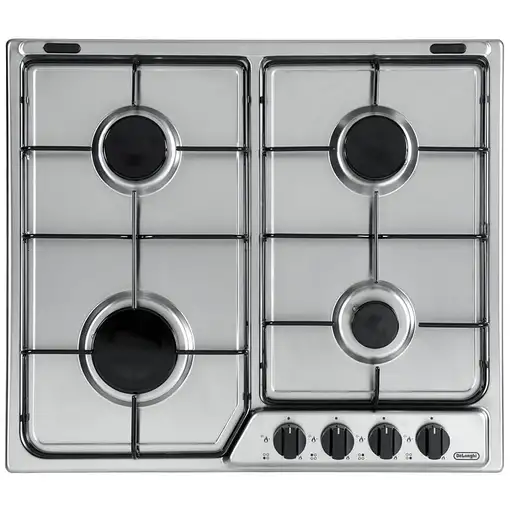 De’Longhi YAF 46 ASV hobs Acero inoxidable Integrado 60 cm Encimera de gas 4 zona(
