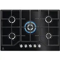 Electrolux KGG75362K Negro Integrado 74 cm Encimera de gas 5 zona(s)