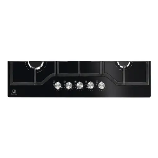 Electrolux KGG75362K Negro Integrado 74 cm Encimera de gas 5 zona(s)