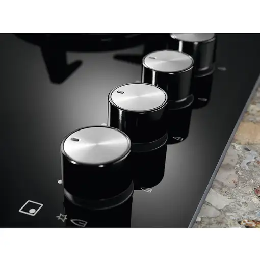 Electrolux KGG75362K Negro Integrado 74 cm Encimera de gas 5 zona(s)