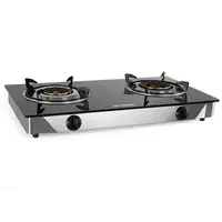 Orbegozo FO 2720 Negro, Acero inoxidable Encimera Encimera de gas 2 zona(s)