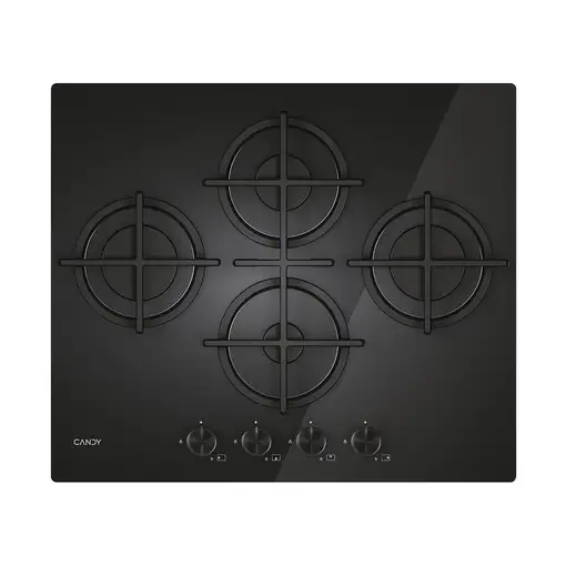 Candy Moderna CVG6DTB Negro Integrado 59.5 cm Encimera de gas 4 zona(s)