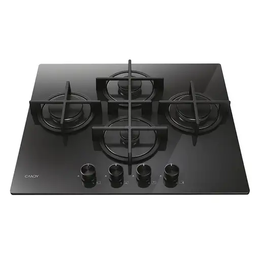Candy Moderna CVG6DTB Negro Integrado 59.5 cm Encimera de gas 4 zona(s)