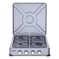 Haeger GC-04E.023A hobs Gris Encimera 50 cm Encimera de gas 4 zona(s) Haeger GC-04E.023A hobs Gris Encimera 50 cm Encimera de gas 4 zona(s)