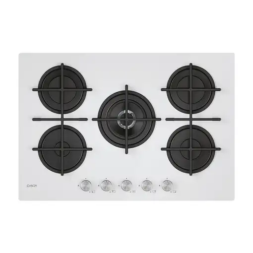 Candy Moderna CVG74WTW Blanco Integrado 74.5 cm Encimera de gas 5 zona(s) Candy Moderna CVG74WTW Blanco Integrado 74.5 cm Encimera de gas 5 zona(s)
