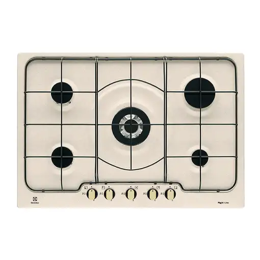 Electrolux RGG 7253 OON hobs Arena Integrado 75 cm Encimera de gas 5 zona(s)