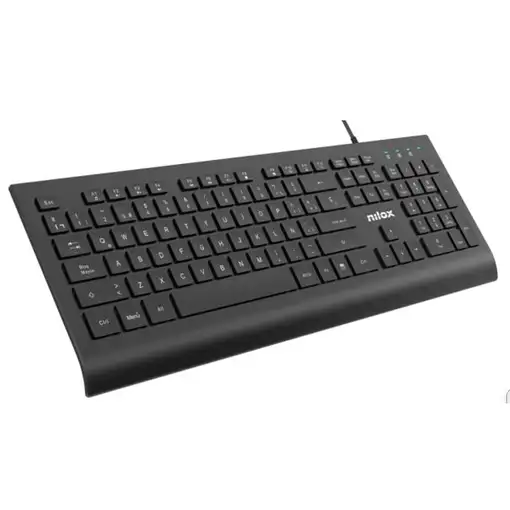 Nilox NXKBE000014 teclado Oficina USB Español Negro
