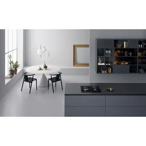 Whirlpool GOWL 628/NB Negro Integrado 59 cm Encimera de gas 4 zona(s)